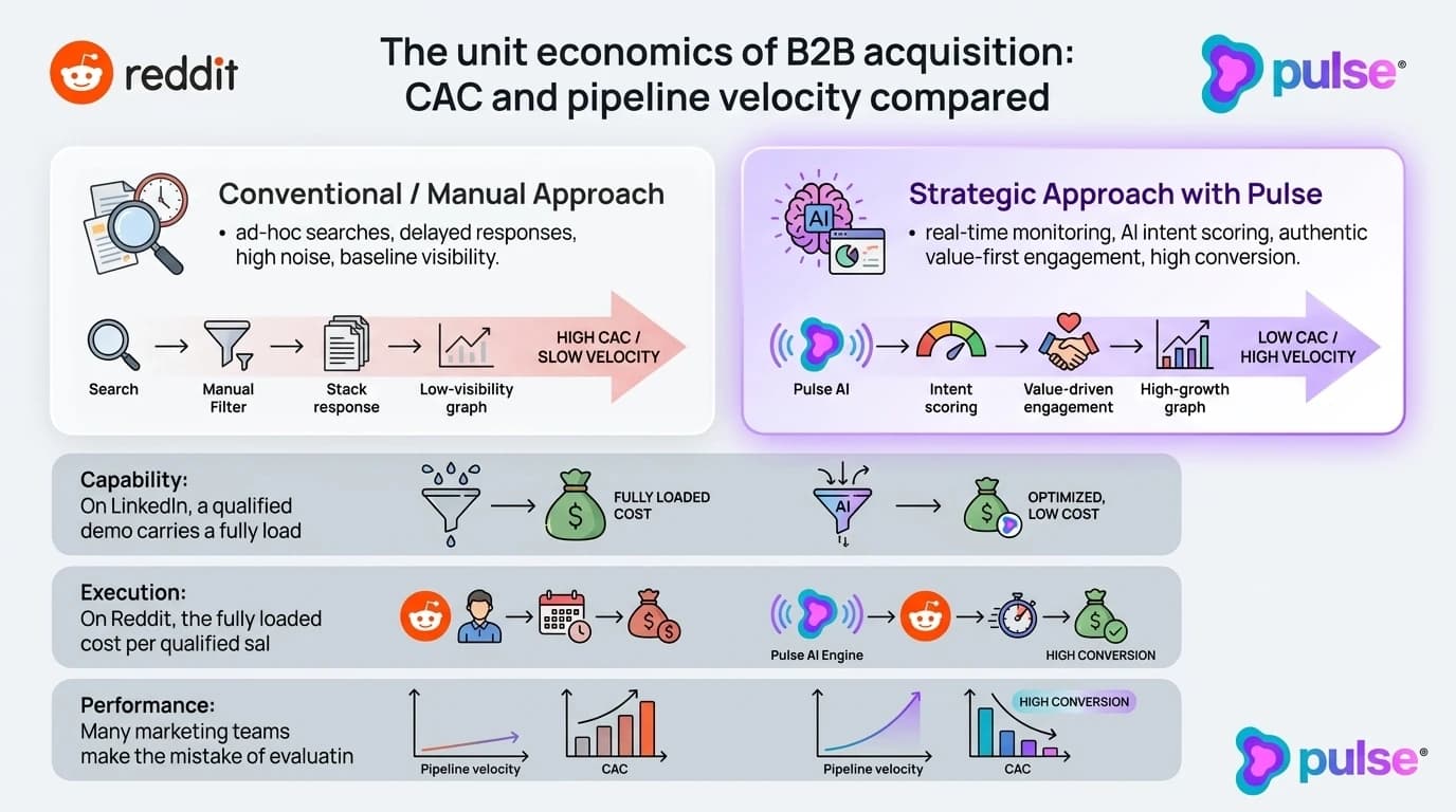 Tactical execution workflow for The unit economics of B2B acquisition: CAC and pipeline velocity compared