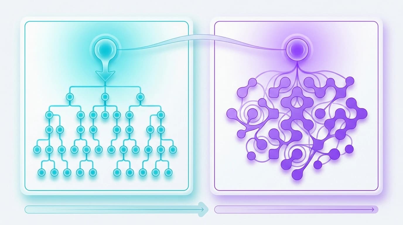 Diagram comparing Traditional Search Share of Voice with Weighted AI Share of Voice across generative engines